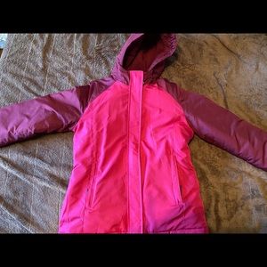 Girls 2 in 1 winter jacket